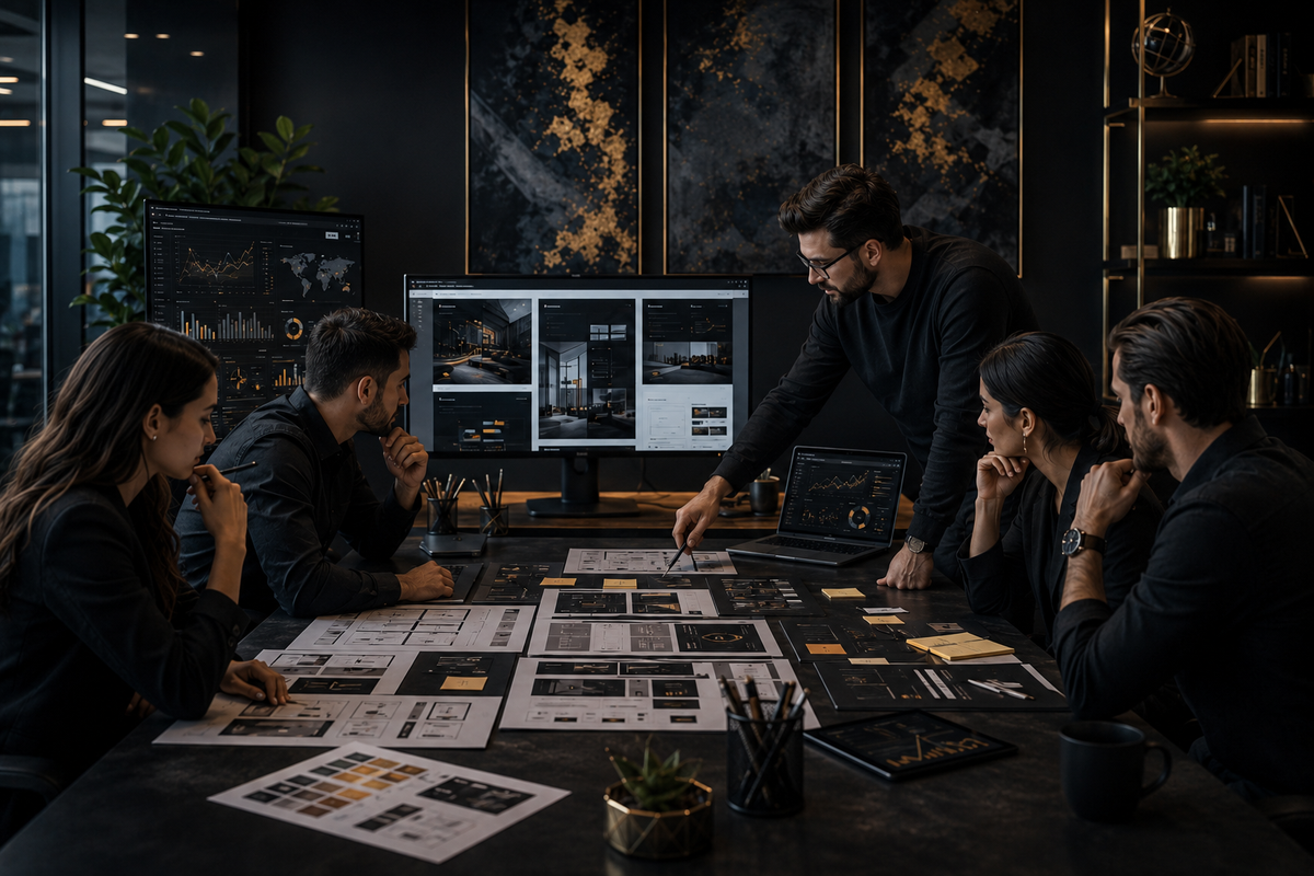 Equipo de agencia web y marketing digital