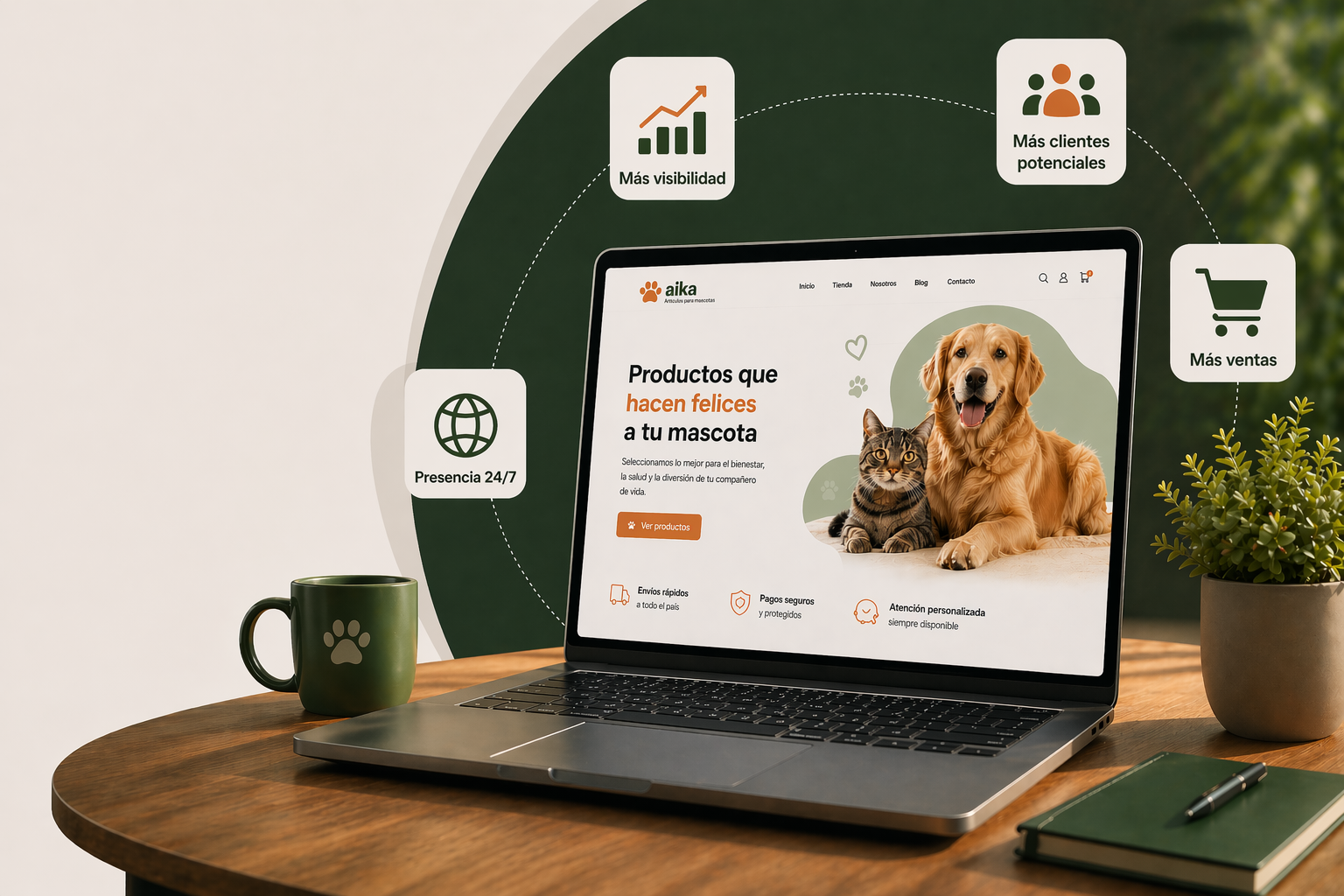 Optimización de sitio web corporativo para conversión