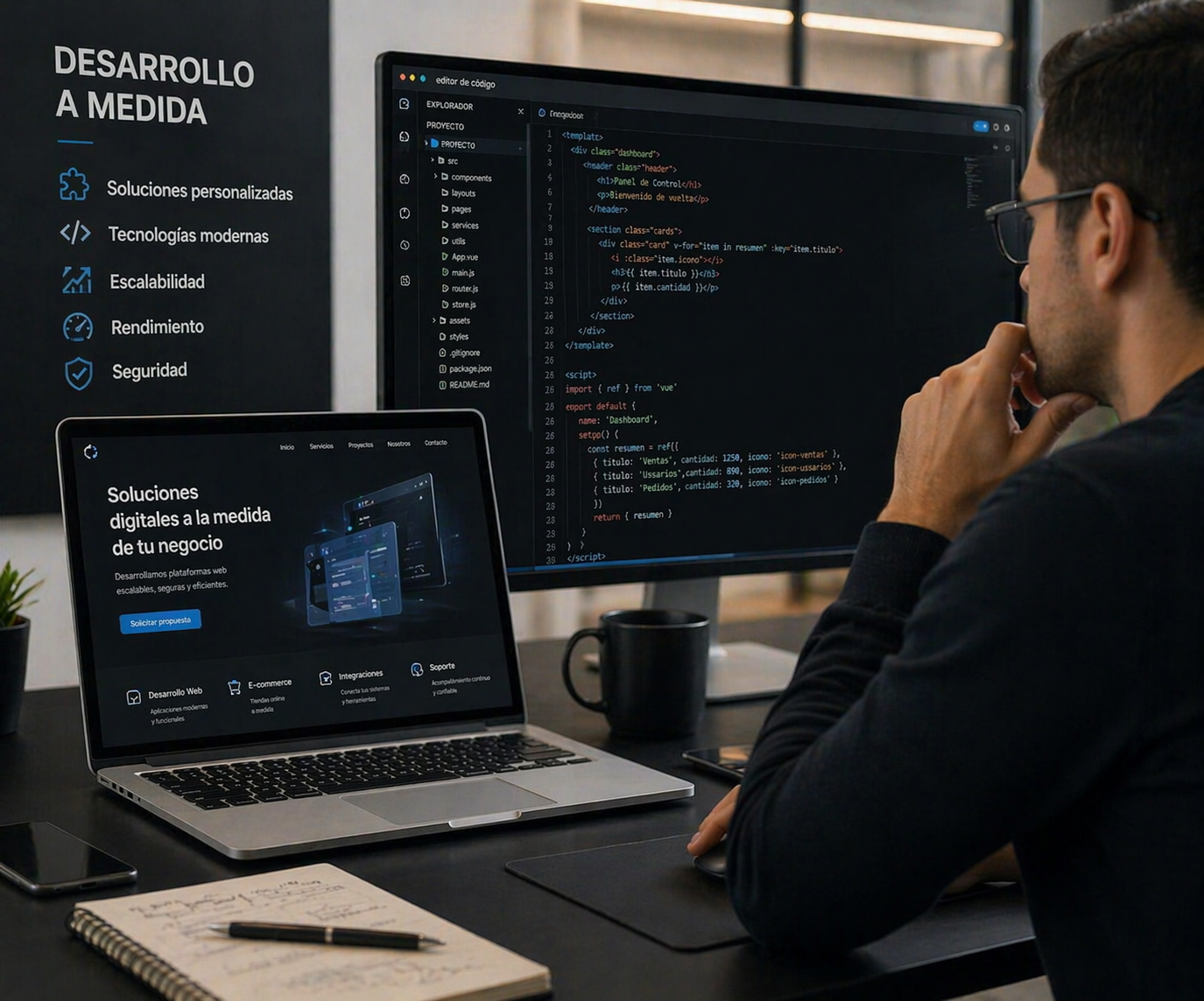 Desarrollo web a medida