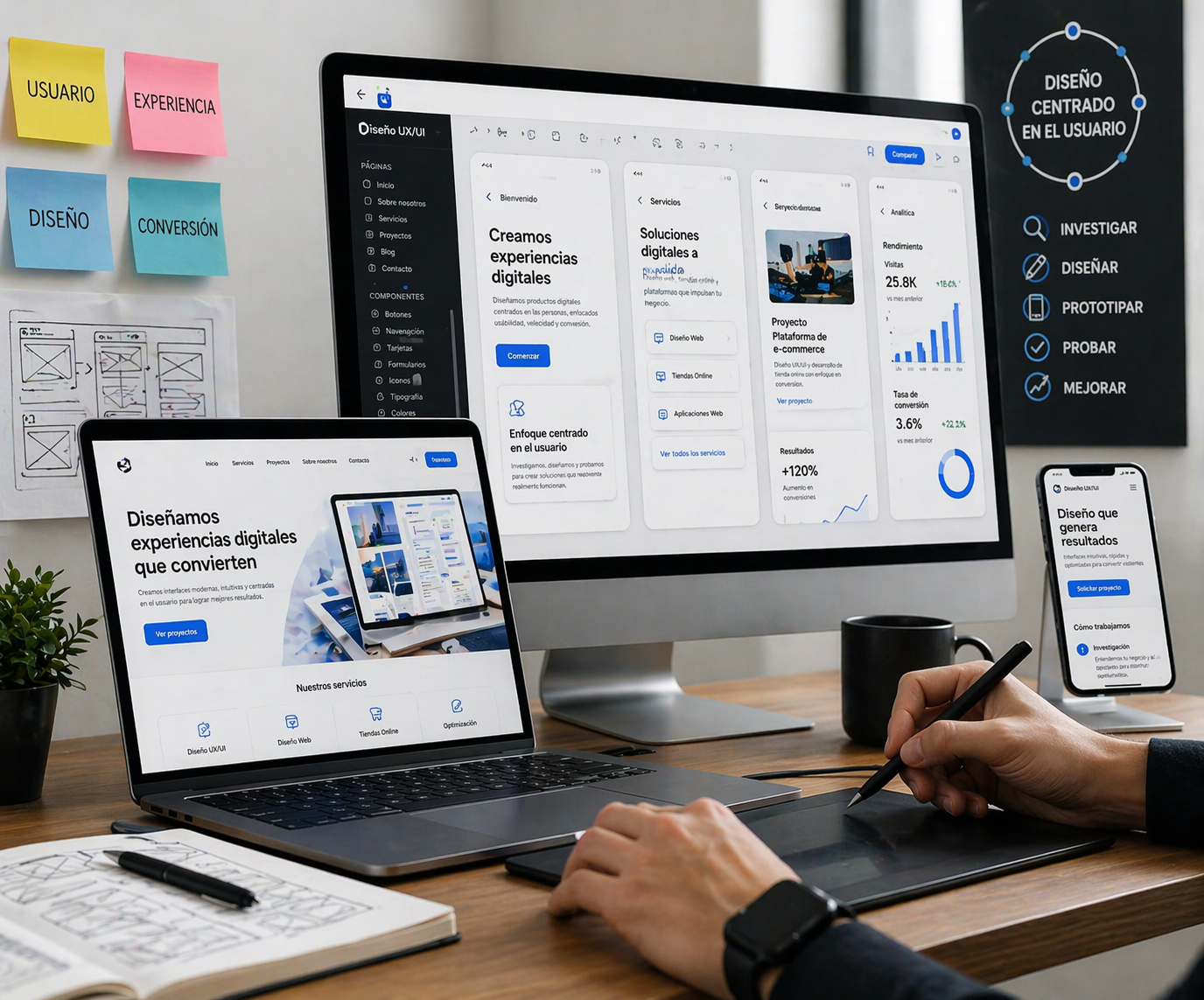 Diseño web UX/UI para empresas