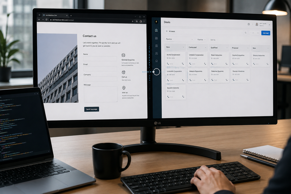 Integración API CRM + Web
