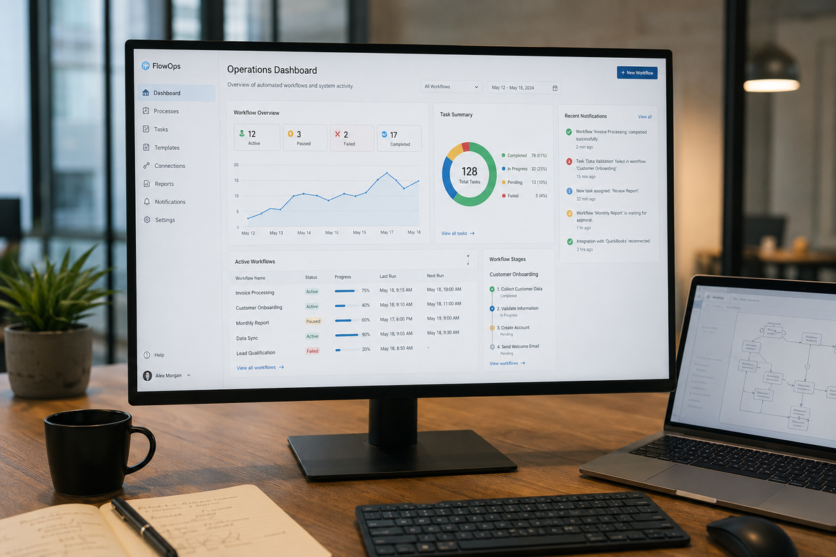 Automatización FlowDesk