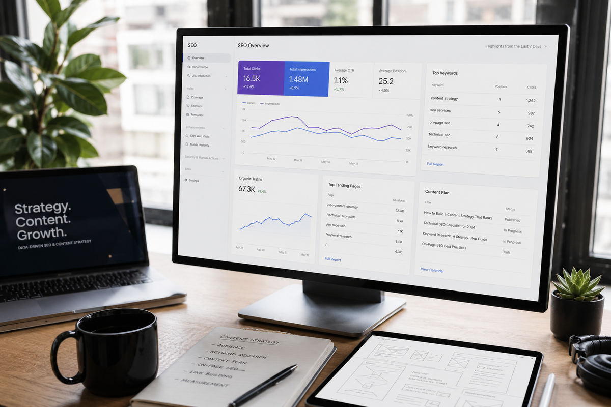 Estrategia SEO TechSolutions