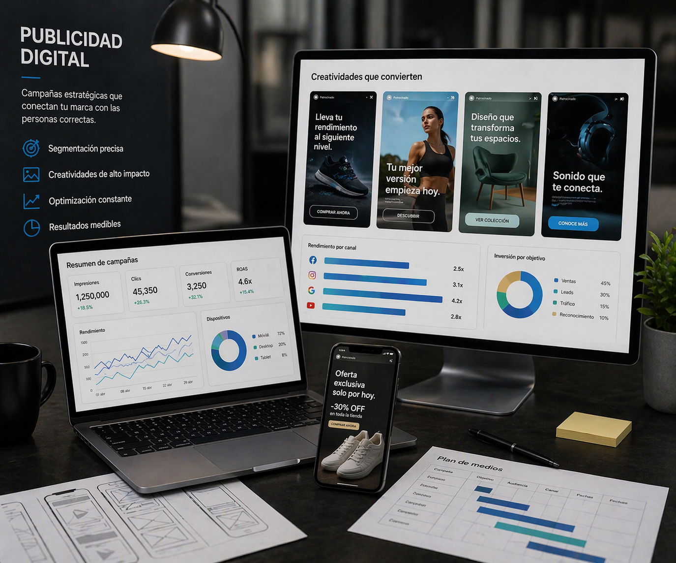 Publicidad digital Google Ads y Meta Ads